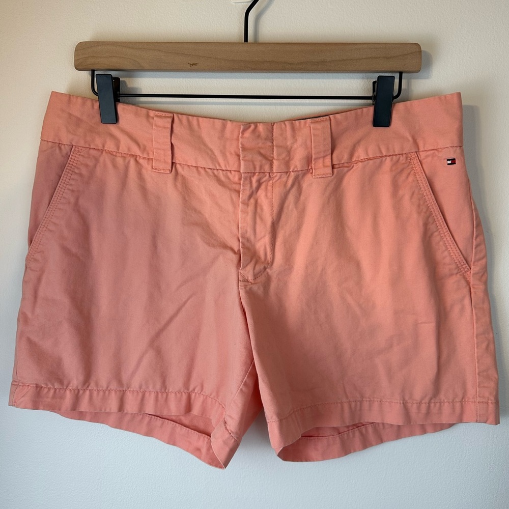TOMMY HILFIGER Women’s Coral Chino Summer Shorts | Size 10